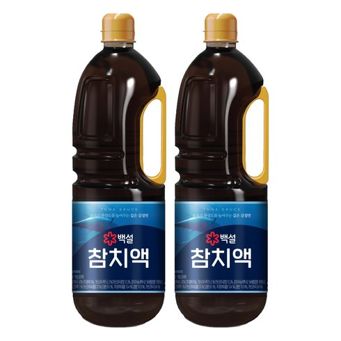 백설 참치액, 2.1kg, 2개