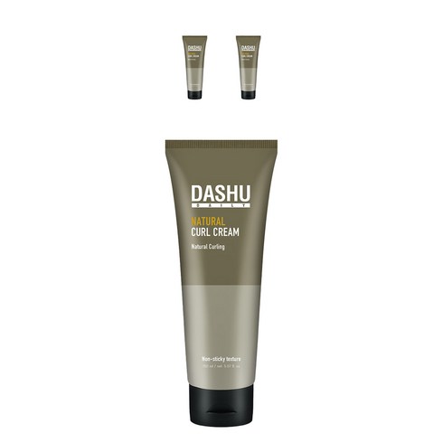 다슈 데일리 내추럴 컬 크림, 150ml, 3개