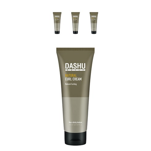 다슈 데일리 내추럴 컬 크림, 150ml, 4개