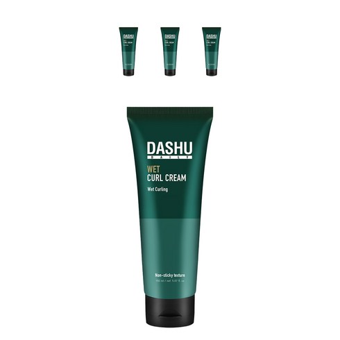 다슈 데일리 웨트 헤어 컬크림, 150ml, 4개
