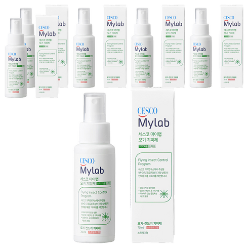 세스코마이랩 모기 기피제, 6개, 70ml