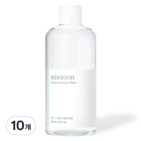 믹순 병풀 클렌징 워터, 300ml, 10개
