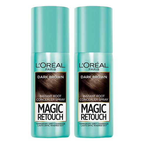 로레알파리 매직 리터치 헤어스프레이 75ml, 다크브라운, 2개