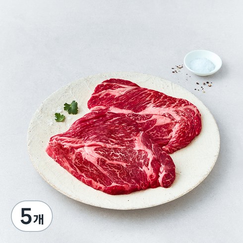 쉐프파트너 호주산 와규 윗등심구이 (냉장), 300g, 5개
