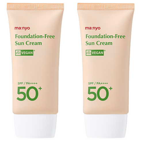 마녀공장 파데프리 선크림 SPF50+ PA++++, 50ml, 2개