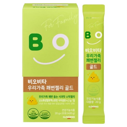비오비타 우리가족 쾌변젤리 골드, 400g, 1개