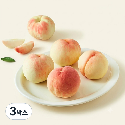 농협 유명산지 당도선별 아삭복숭아, 1.8kg(5~8입), 3박스