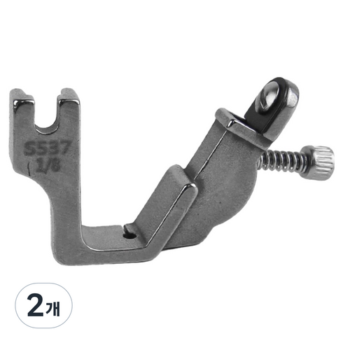 JSTrading 공업용 엘라스틱 고무줄 노루발 3.2mm, 2개