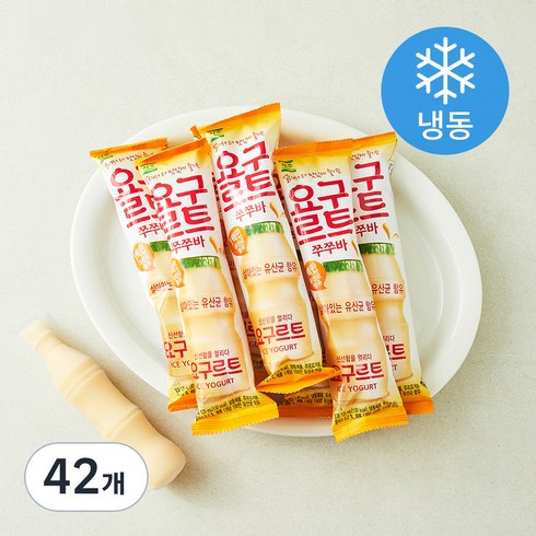 서주 요구르트 쭈쭈바 (냉동), 125ml, 1개입, 42개