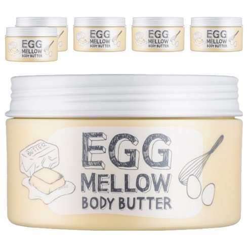 투쿨포스쿨 에그멜로우 바디버터, 200g, 6개