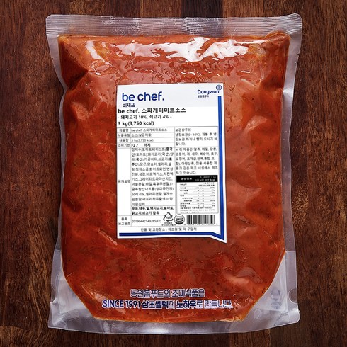 비셰프 스파게티 미트소스, 3kg, 1개