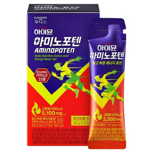 하이뮨 아미노포텐 에너지젤, 400g, 1개