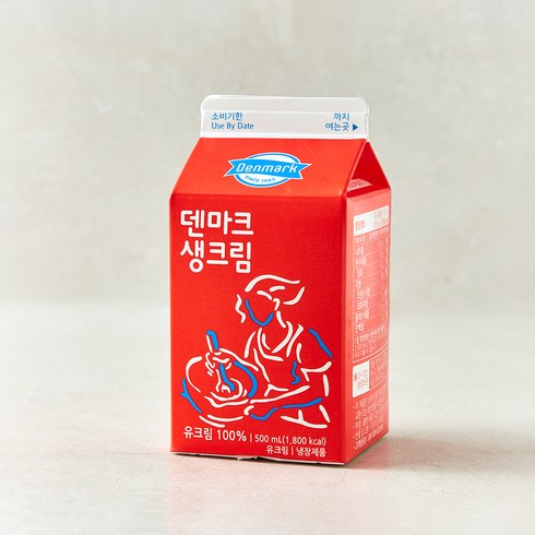 덴마크 생크림, 500ml, 1개