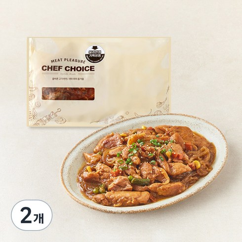 셰프초이스 순살 가득 안동식 찜닭, 960g, 2개