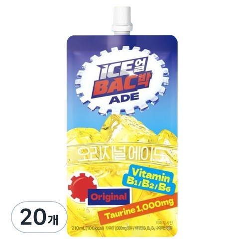 동아제약 얼박 음료, 210ml, 20개