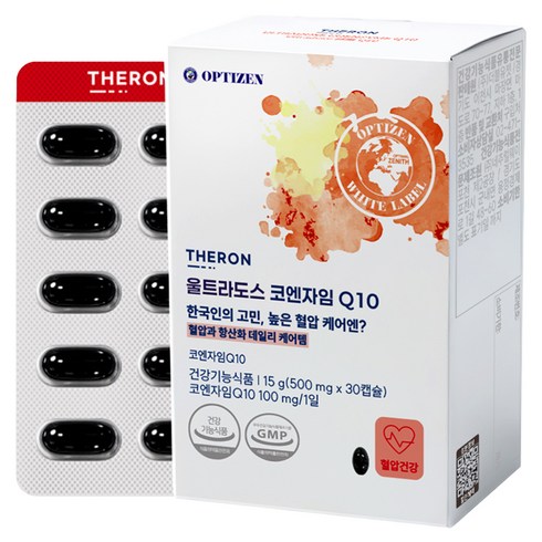 테론 울트라도스 코엔자임 Q10, 1개, 30정