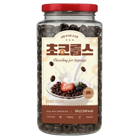 씨알로 초코룹스, 1개, 380g