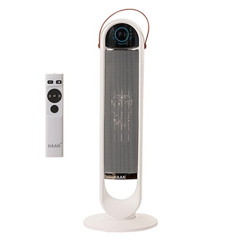 한경희생활과학 리모컨형 저소음 그래핀 PTC 온풍기, 화이트, HAAN-P11000