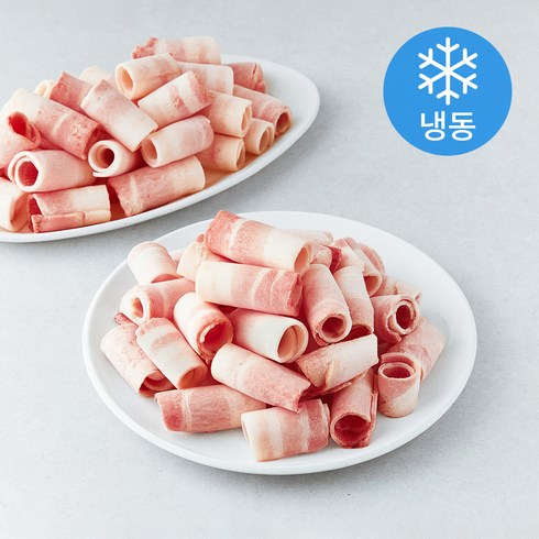 스페인산 무연골 대패 삼겹살 (냉동), 2kg, 1개