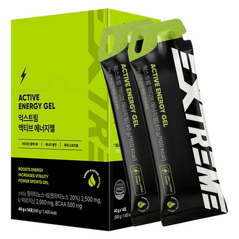 익스트림 액티브 에너지젤, 560g, 1개