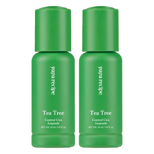 파파레서피 티트리 컨트롤 시카 앰플, 30ml, 2개