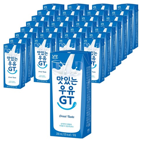 맛있는우유GT, 200ml, 96개