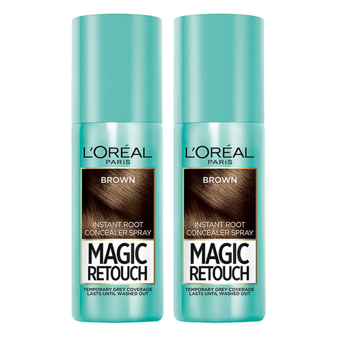 로레알파리 매직 리터치 헤어스프레이 75 ml, 브라운, 2개