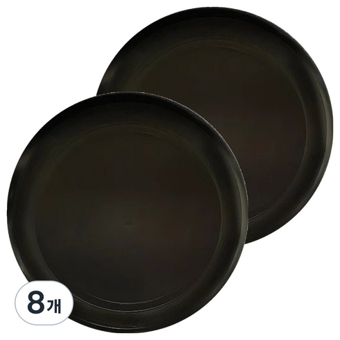 코레시스 익스트림 플라잉 디스크 원반 24cm, 블랙, 8개