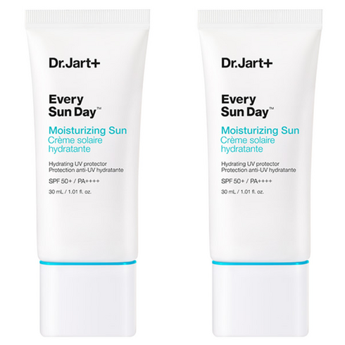 닥터자르트 에브리 선 데이 모이스처라이징 선크림 SPF50+ PA++++, 30ml, 2개