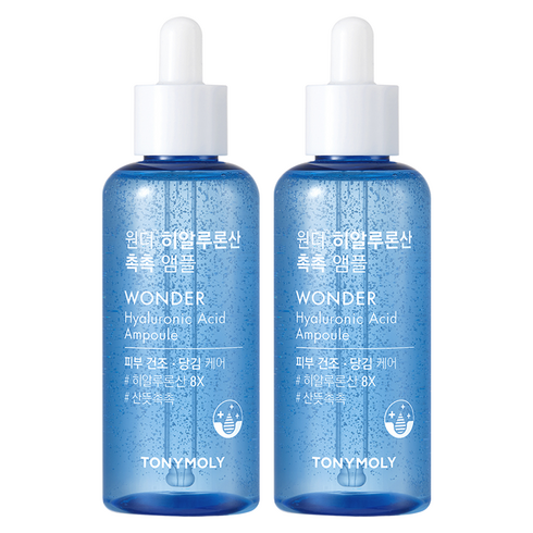 토니모리 원더 히알루론산 촉촉 앰플, 100ml, 2개
