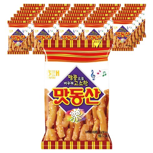 해태제과 맛동산, 38g, 40개