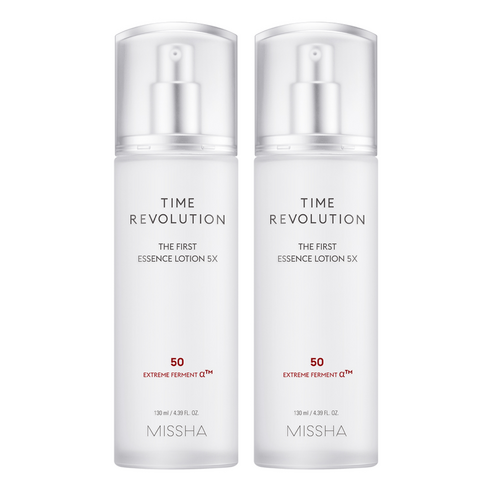 미샤 타임 레볼루션 더 퍼스트 에센스 로션 파이브엑스, 130ml, 2개