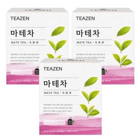 티젠 로스트 마테차, 1.1g, 40개입, 3개