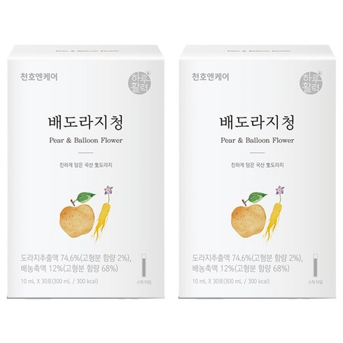 하루활력 배도라지청, 300ml, 2개