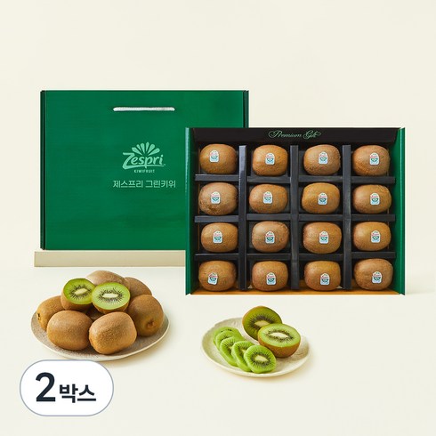 제스프리 점보 그린키위, 2.45kg(16~25입), 2박스
