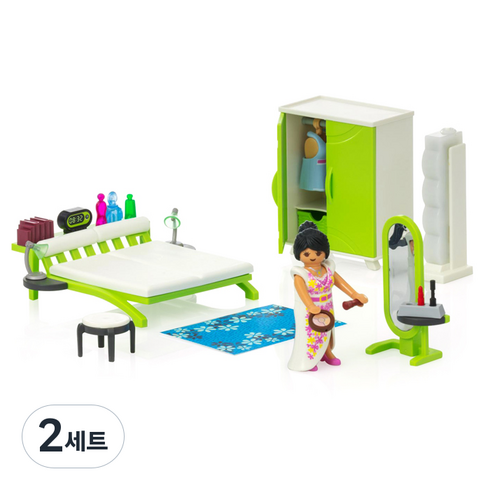 플레이모빌 침실 9271, 2세트