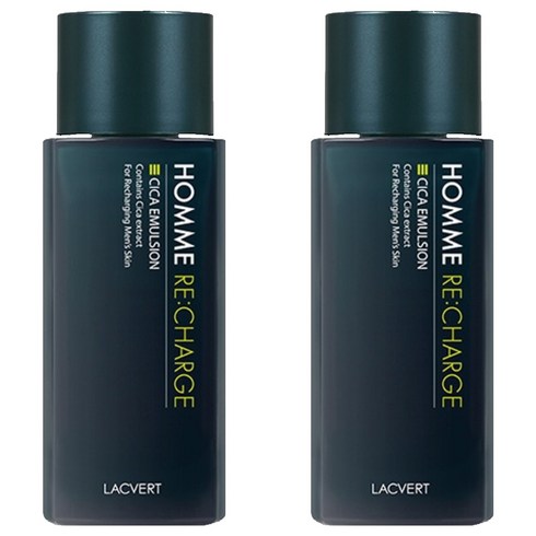 라끄베르 옴므 리 차지 시카 에멀전, 180ml, 2개