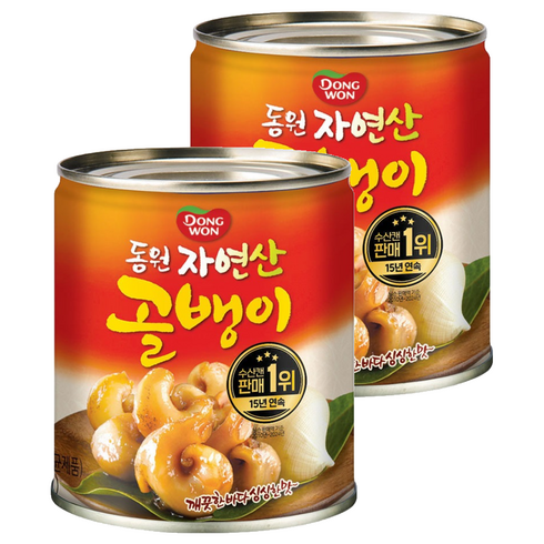 동원 자연산 골뱅이, 230g, 2개