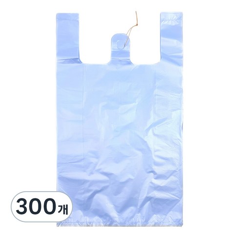 월드크린 하늘 손잡이 비닐봉투, 25L, 300개