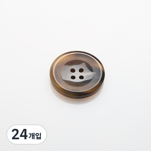 에너지 단추 30mm, 선라이트브라운, 24개입