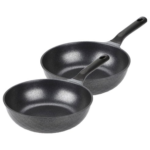 키친아트 인덕션 실버 궁중팬, 26cm, 2개