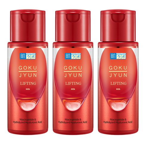 하다라보 고쿠쥰 리프팅 밀크, 140ml, 3개