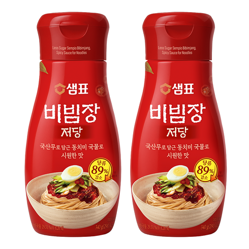 샘표 저당 비빔장, 2개, 340g