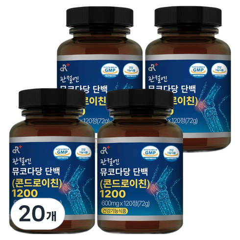 DR 관절엔 뮤코다당 단백 콘드로이친 1200, 20개, 120정
