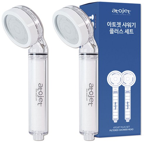 아토젯 필터 샤워기 본품 2P, 1개