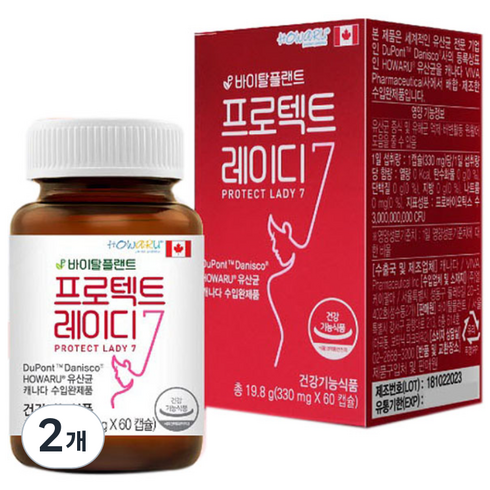 바이탈플랜트 프로텍트 레이디 7, 60정, 2개