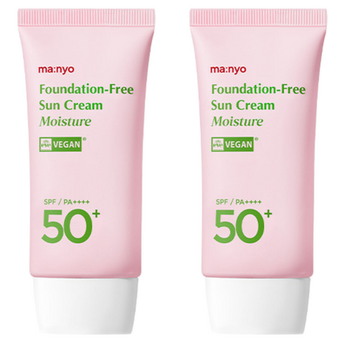 마녀공장 파데프리 선크림 모이스처 SPF50+ PA++++, 50ml, 2개