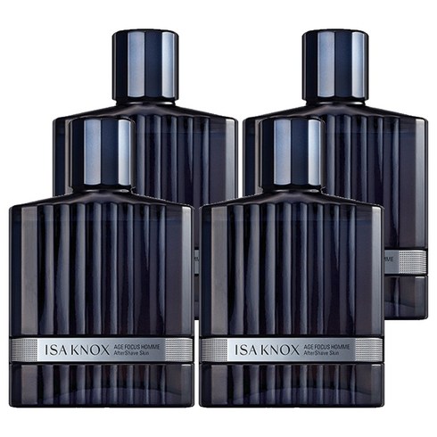 이자녹스 에이지 포커스 옴므 애프터 쉐이브 스킨, 4개, 150ml