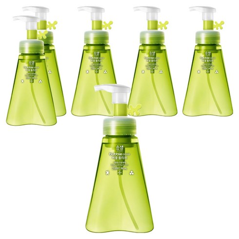 애경 순샘 버블 올리브 주방세제, 350ml, 6개