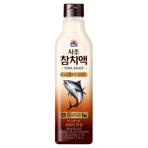 사조 참치액, 500g, 1개